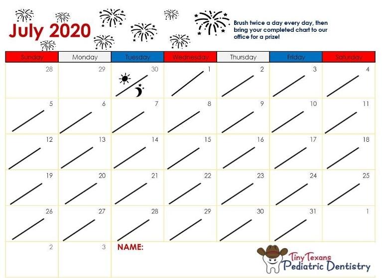 July calendar 